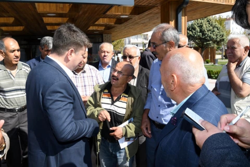 BAŞKAN DİNÇER FATİH MAHALLESİNDE VATANDAŞLAR İLE BİR ARAYA GELDİ