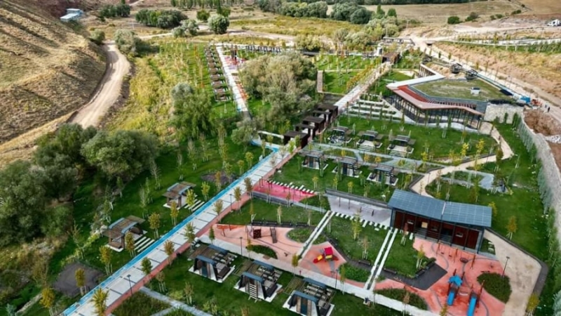 Aksaray Kalanlar Millet Bahçesinin Yolları Genişletiliyor
