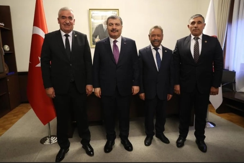 MİLLETVEKİLİ RAMAZAN KAŞLI, SAĞLIK BAKANINDAN AĞAÇÖREN İLÇESİNE DEVLET HASTANESİ SÖZÜ ALDI