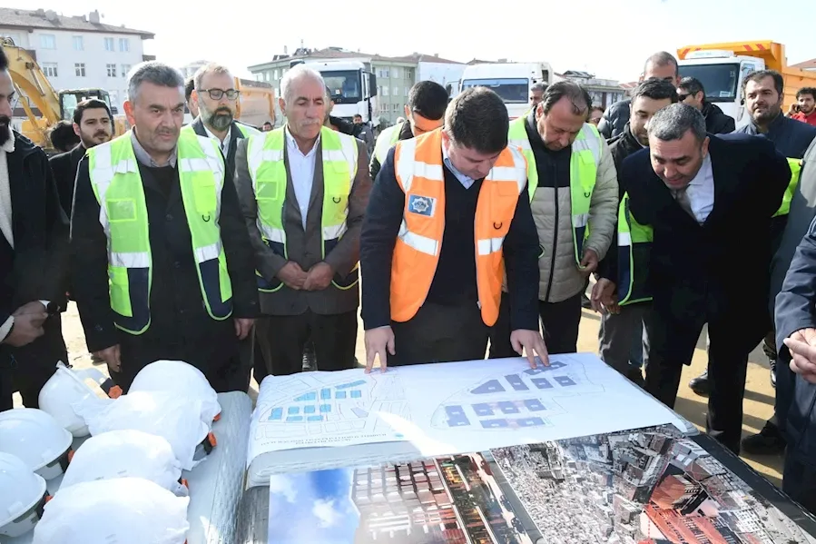 500 GÜN İÇİNDE TAMAMLANACAK AKSARAY KENTSEL DÖNÜŞÜM İÇİN İLK KEPÇE VURULDU!!!