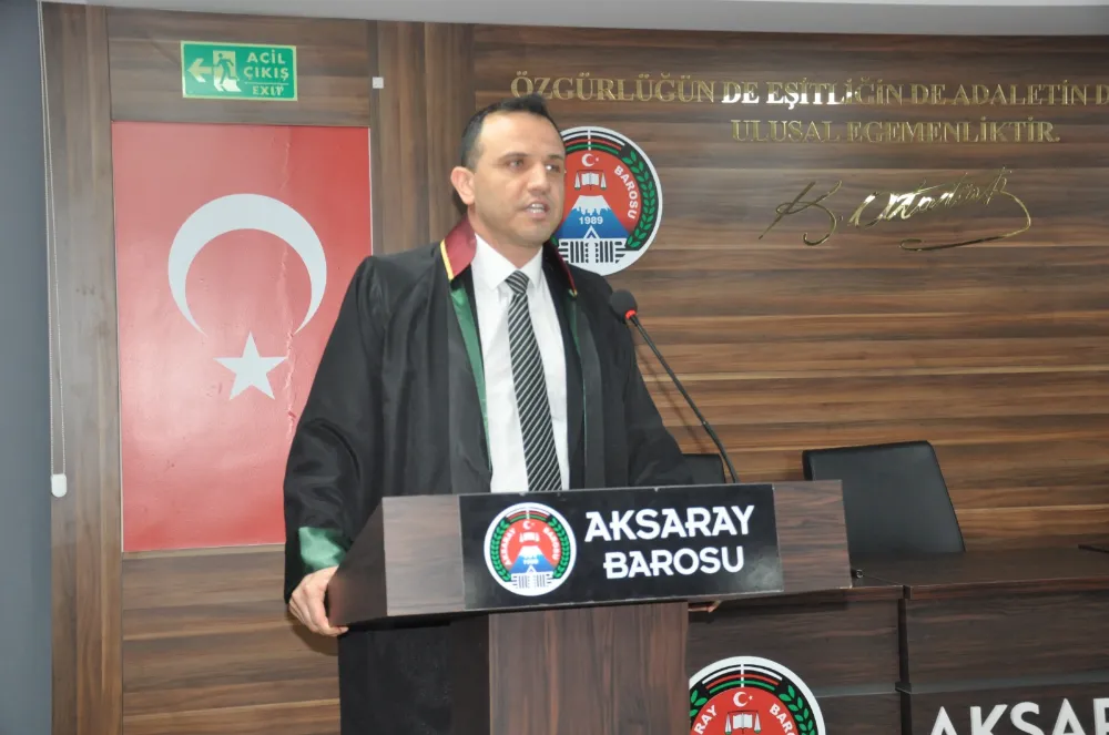SARAY BARO BAŞKANI AVUKAT FERİT KÖSE’NİN 24 KASIM ÖĞRETMENLER GÜNÜ MESAJI