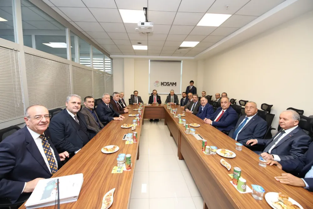 TOBB BAŞKANI HİSARCIKLIOĞLU’DAN KOSAM’A ZİYARET