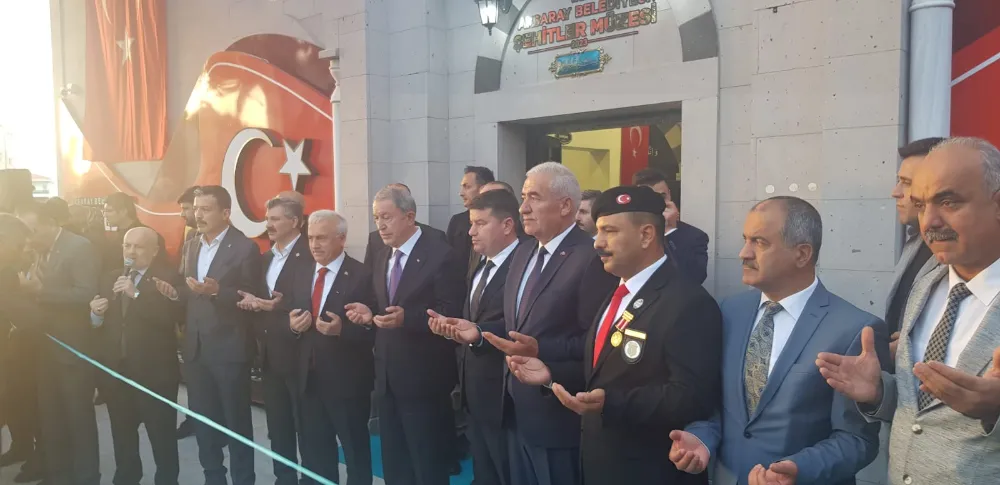 AKSARAY ŞEHİTLER MÜZESİ AÇILDI