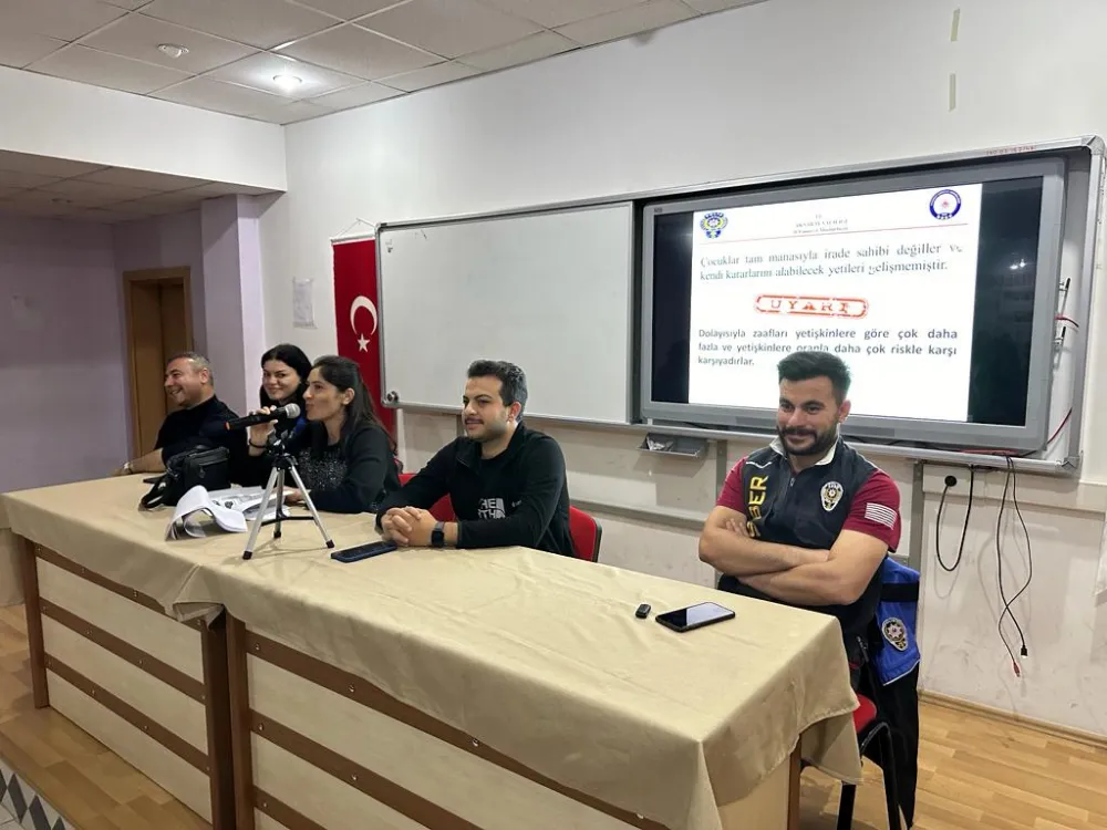 POLİS’TEN İSTİKBALİMİZ GENÇLERE EĞİTİM!!!