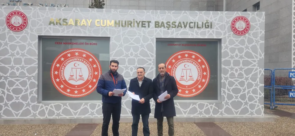 GAZZE İÇİN TOPLANAN İMZALAR ADLİ MAKAMLARA TESLİM EDİLDİ