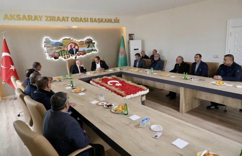 Vali Kumbuzoğlu!“Aksaray’ı tarımın başkenti yapan eli nasırlı çiftçi kardeşlerimize minnettarız”