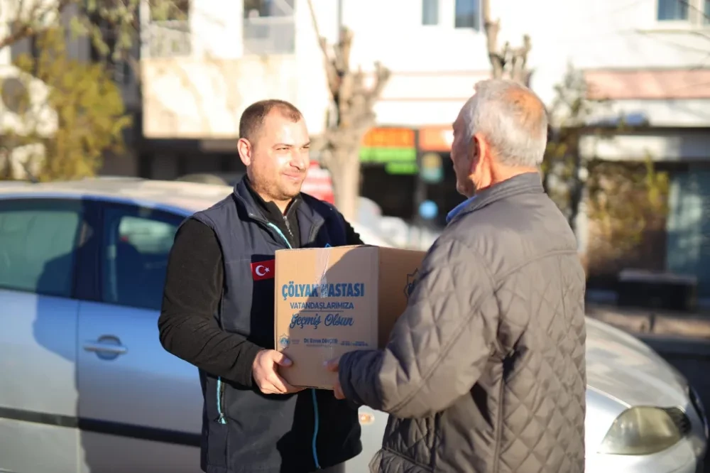 AKSARAY BELEDİYESİNİN ÇÖLYAK HASTALARINA GLUTENSİZ GIDA DESTEĞİ SÜRÜYOR