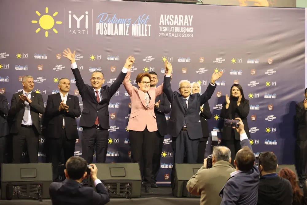 İYİ Parti lideri Akşener Aksaray’da 