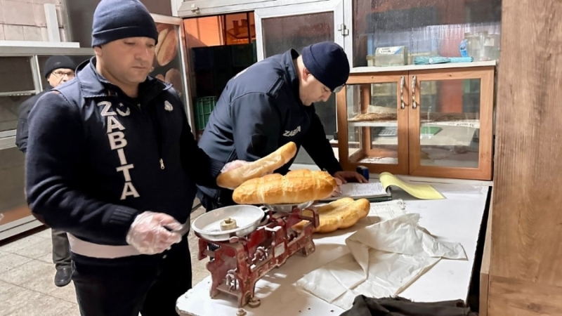 Zabıta Ekiplerinden Gece Denetimi