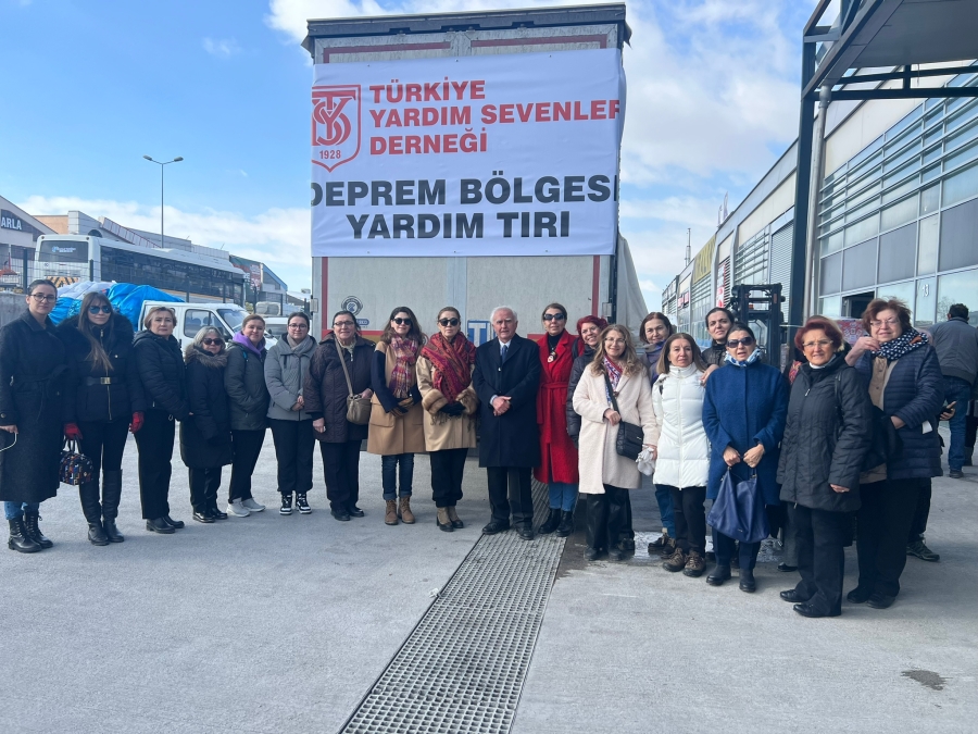 T.Y.S.D. GENEL MERKEZİNDEN DEPREM BÖLGESİNE YARDIM!!!