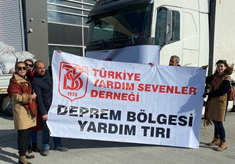 T.Y.S.D. GENEL MERKEZİNDEN DEPREM BÖLGESİNE YARDIM!!!