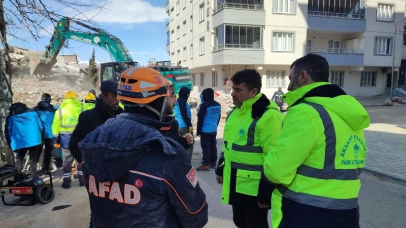 AKSARAY BELEDİYESİ DEPREM BÖLGESİNE ÇADIR KENT KURACAK