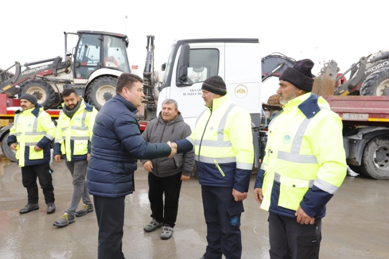 Aksaray Belediyesi’nin Deprem Bölgesine Yardım Ve Desteği Sürüyor