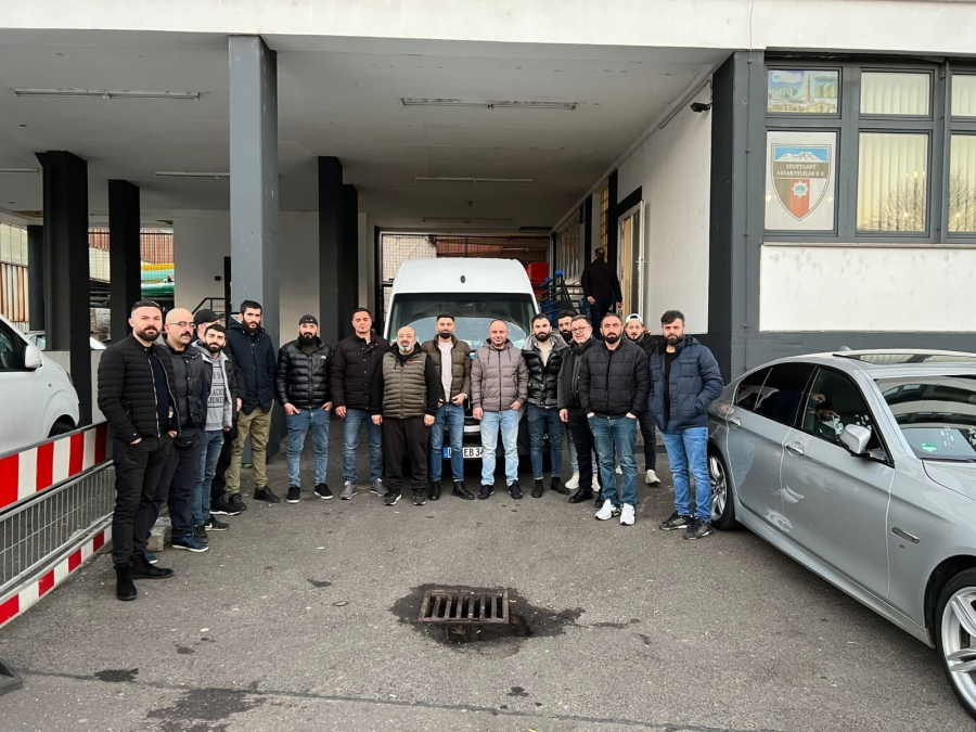 STUTTGART AKSARAY’LILAR DERNEĞİNİN DEPREM BÖLGESİNE YARDIMLARI SÜRÜYOR