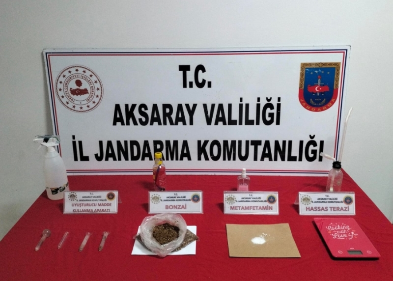 Aksaray’da Zehir Taciri 2 Kişi Yakalandı 