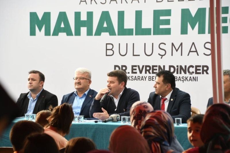 Başkan Dinçer yapacağımız her hizmeti, vatandaşlarımızın beklentilerine göre şekillendiriyoruz dedi