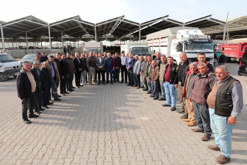 Vali Hamza Aydoğdu’dan Aksaray Canlı Hayvan Pazarına ziyaret