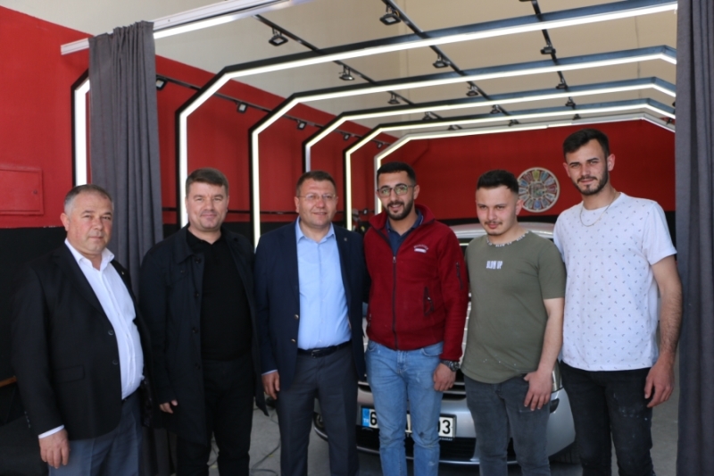 ÖZKAN, ‘ESER VE HİZMET SİYASETİYLE BUGÜNLERE GELDİK’