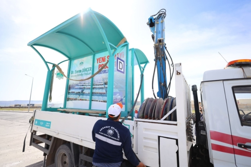 Yeni Sanayi Sitesi’ne (Astim) Otobüs Durakları Yerleştiriliyor