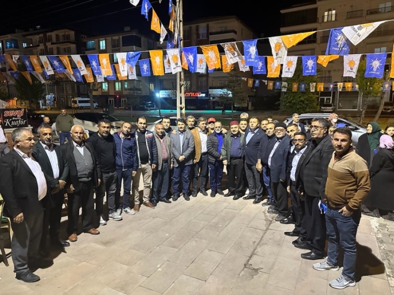 Aksaray Cumhurbaşkanını Ve Yol Arkadaşlarını Yalnız Bırakmaz”