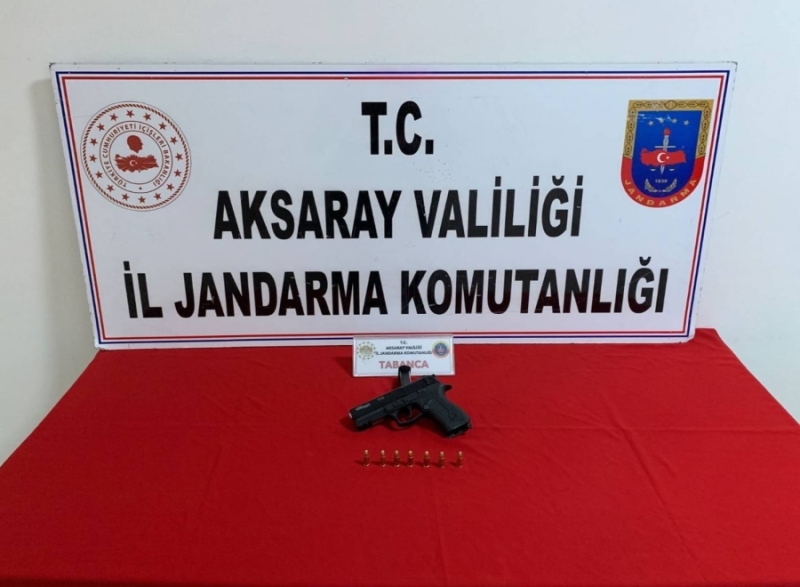 Aksaray’da düğünde silahla havaya ateş ettiği tespit edilen1kişi suçüstü yakalandı