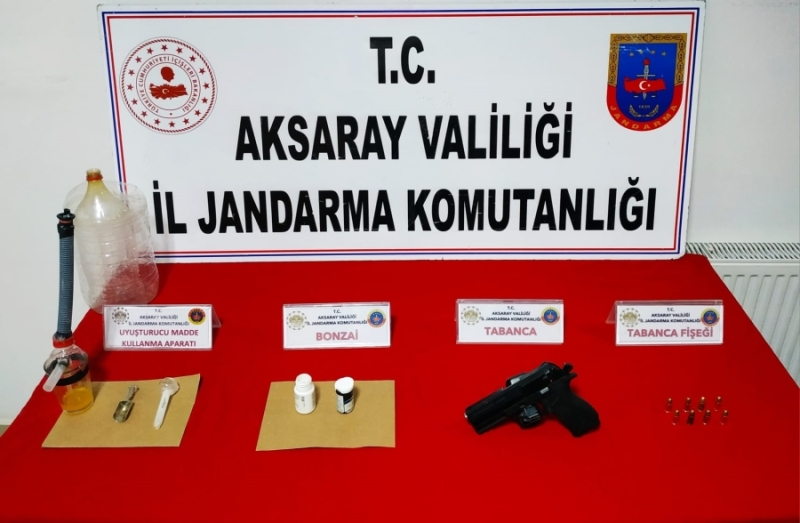 Aksaray’da Zehir Tacirlerine  Yönelik Yapılan Operasyonda 1 Kişi 