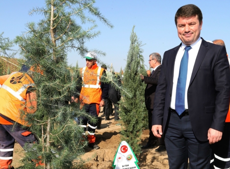 YEŞİL AKSARAY İÇİN AĞAÇLANDIRMA ÇALIŞMALARI SÜRÜYOR