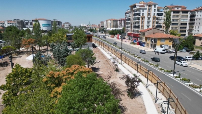KENT PARK’TA ÇALIŞMALAR SON AŞAMAYA GELDİ