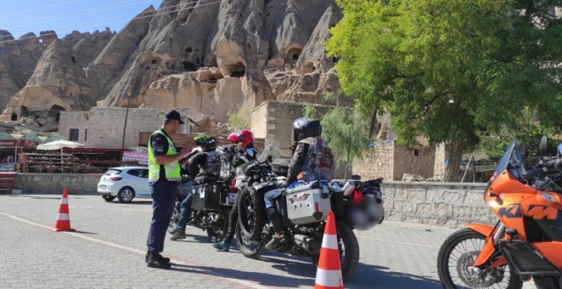 Aksaray’da Motosiklet Denetimleri Artırıldı