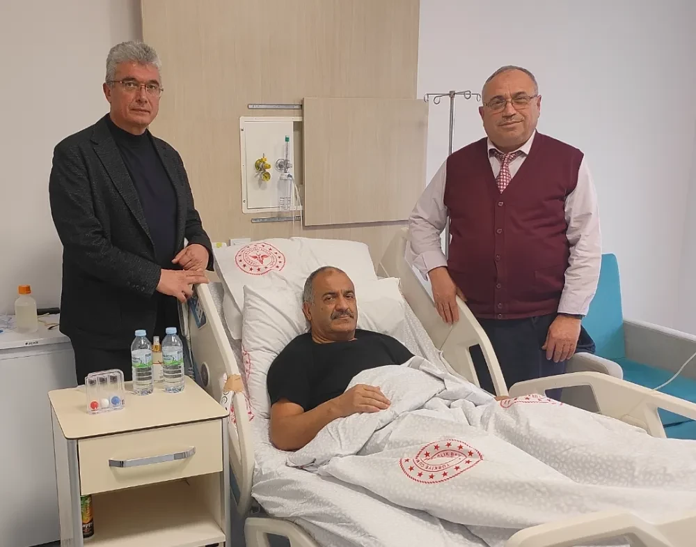 Aksaray Vali Yardımcısı ve Özel İdare Genel Sekreteri Hakan Kılınçkaya ’ya Geçmiş Olsun Ziyaretleri Devam Ediyor