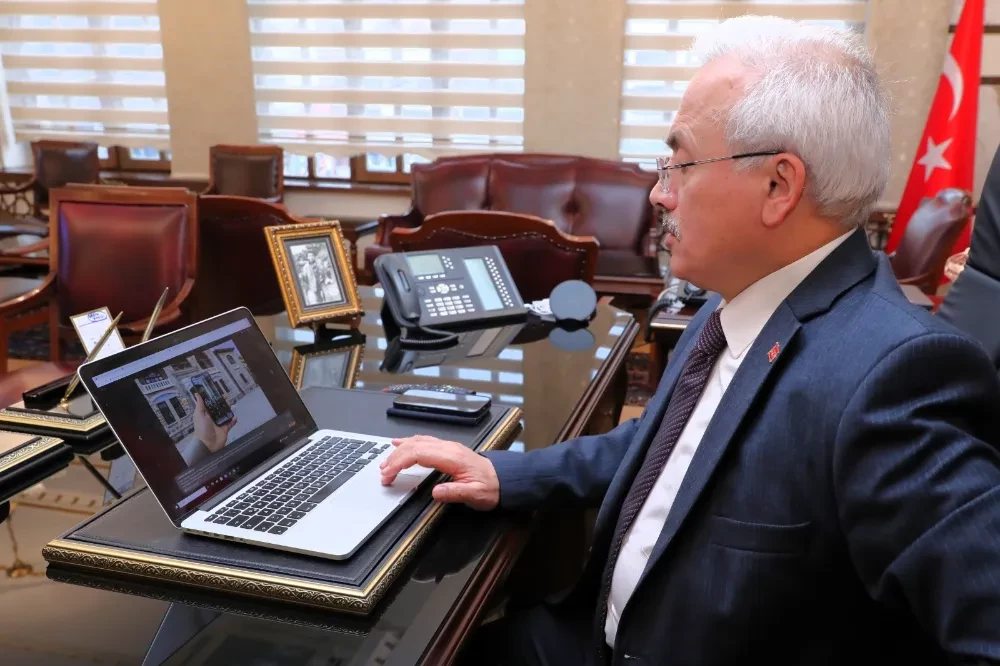 Aksaray Valisi Mehmet Ali Kumbuzoğlu, Anadolu Ajansı’ın