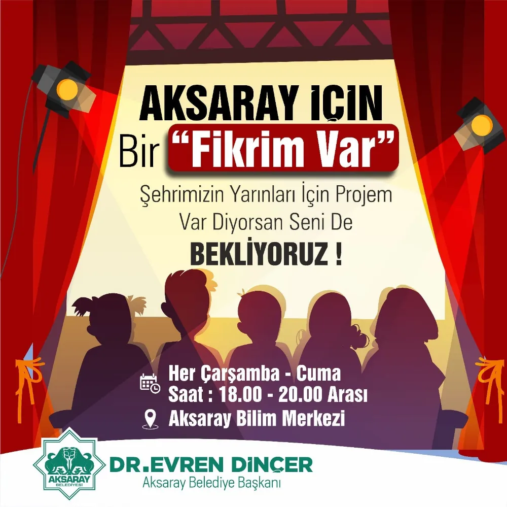 TEKLİF VATANDAŞTAN UYGULAMA AKSARAY BELEDİYE BAŞKANI DİNÇER’DEN!