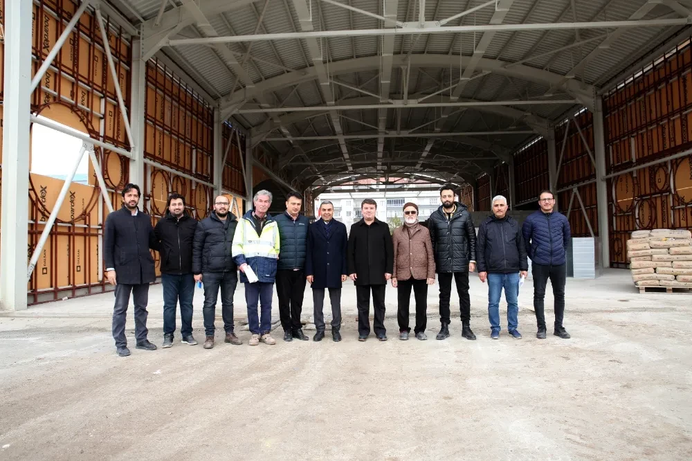 BAŞKAN DİNÇER, YAPIMI YÜZDE 70 ORANINDA TAMAMLANAN ÇOCUK AKTİVİTE MERKEZİNDE İNCELEMELERDE BULUNDU