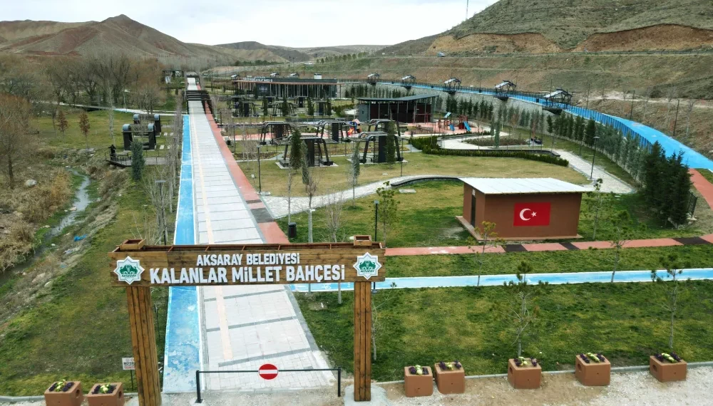 KALANLAR MİLLET BAHÇESİ AÇILIŞA HAZIR HALE GELDİ