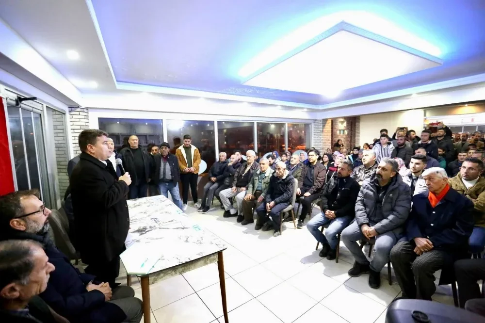 CUMHURİYET MAHALLESİ SAKİNLERİ BELEDİYE BAŞKANI DR. EVREN DİNÇER’E BÜYÜK DESTEK VERDİ