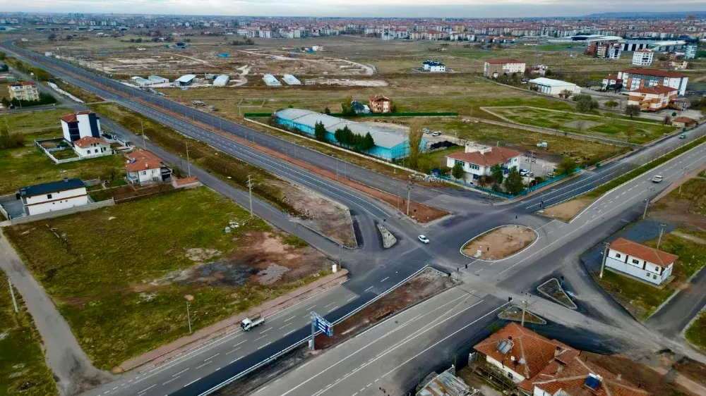 50 METRELİK YENİ BULVAR YOLU, ŞEHRİN EN GENİŞ YOLU OLMA ÖZELLİĞİTAŞIYOR 