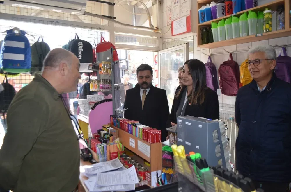 PELİNSU YILDIRIM DEMİR KALEALTI ESNAFINA KATILMCI BİR YÖNETİM VADETTİ