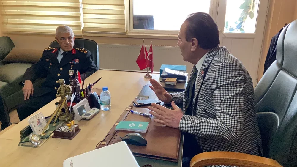 Jandarma Genel Komutanı Orgeneral Arif Çetin Aksaray a Geldi 