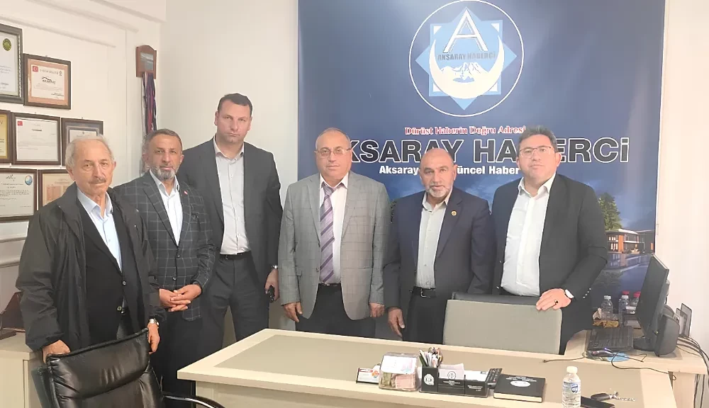 Ak Parti İl Genel Meclis Üyesi Adayları Gazetemizi Ziyaret Etti