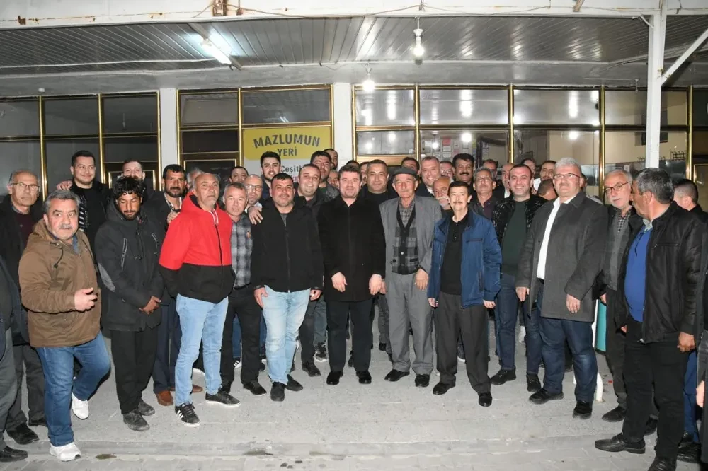 BELEDİYE BAŞKANI DR. EVREN DİNÇER ARATOL MAHALLESİ SAKİNLERİYLE BİR ARAYA GELDİ