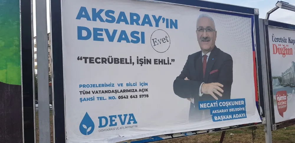 BELEDİYE BAŞKAN ADAYLARININ EN TECRÜBELİSİ NECATİ COŞKUNER!