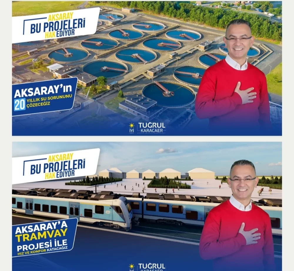 İYİ Parti Aksaray Belediye Başkan Adayı Tuğrul Karacaer, Aksaray için Yenilikçi Projelerle geliyoruz