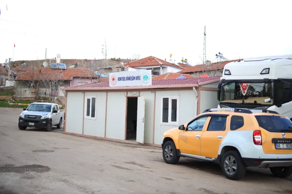 AKSARAY BELEDİYESİ ZAFER MAHALLESİ’NDE KENTSEL DÖNÜŞÜM OFİSİ KURDU