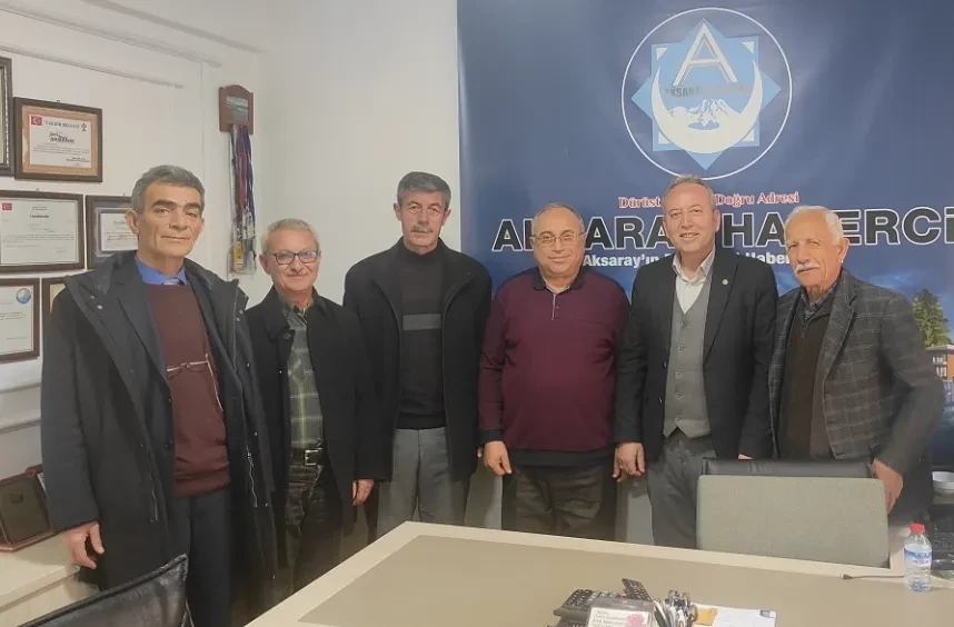 İYİ Parti İl Genel Meclis Üyesi Adayı Ömer Faruk Ağır Gazetemizi Ziyaret Etti