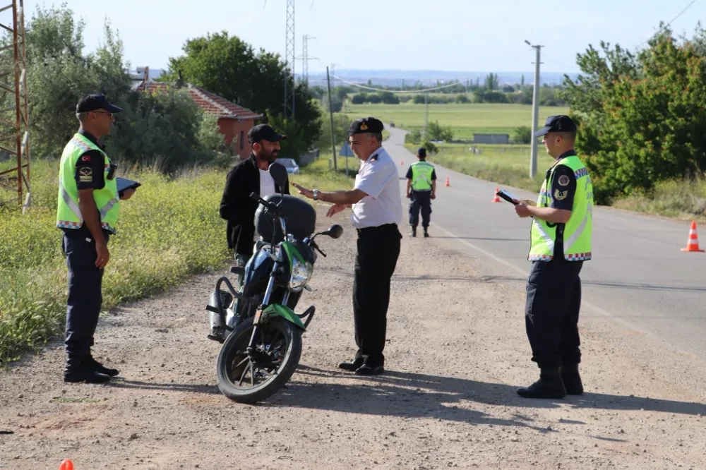 Aksaray’da jandarma Denetimlerini Sıklaştırdı.