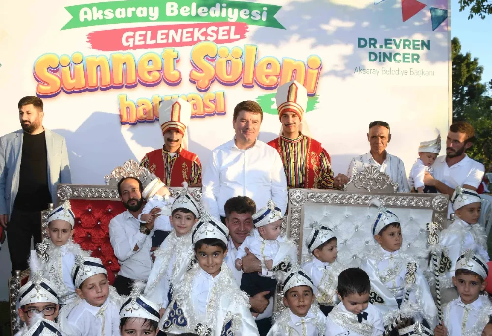 AKSARAY BELEDİYESİ SÜNNET ŞÖLENİ KAYITLARI DEVAM EDİYOR 