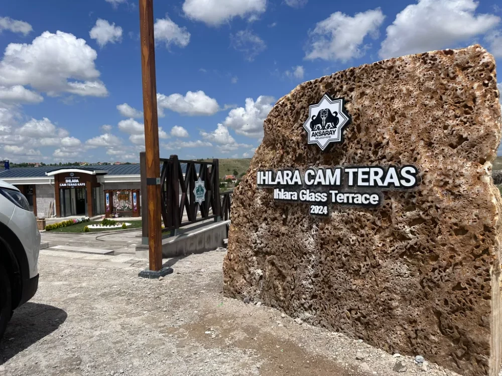 AKSARAY BELEDİYESİ IHLARA VADİSİ CAM TERAS VE KAFETERYA PROJESİ AÇILIYOR