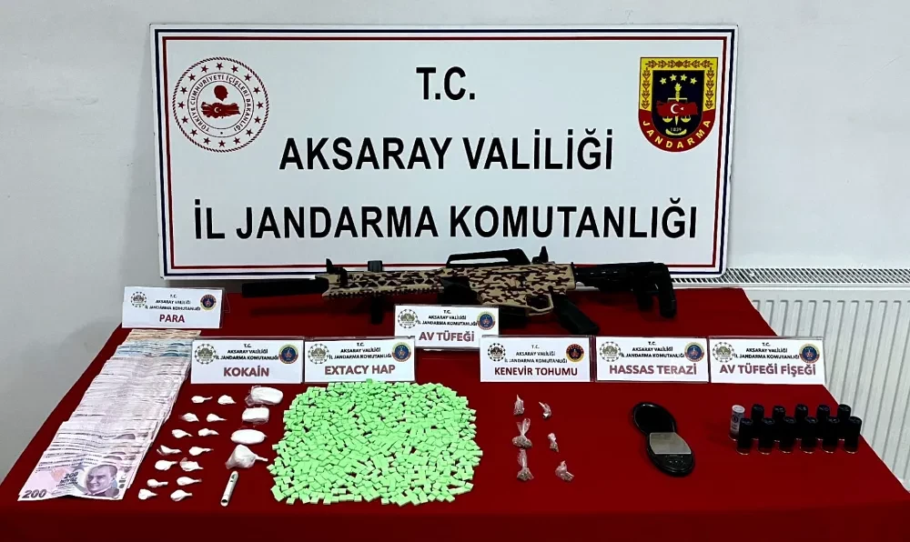 Aksaray’da Uyuşturucu Taciri ve İmalatçısı 1 Kişi Yakalandı