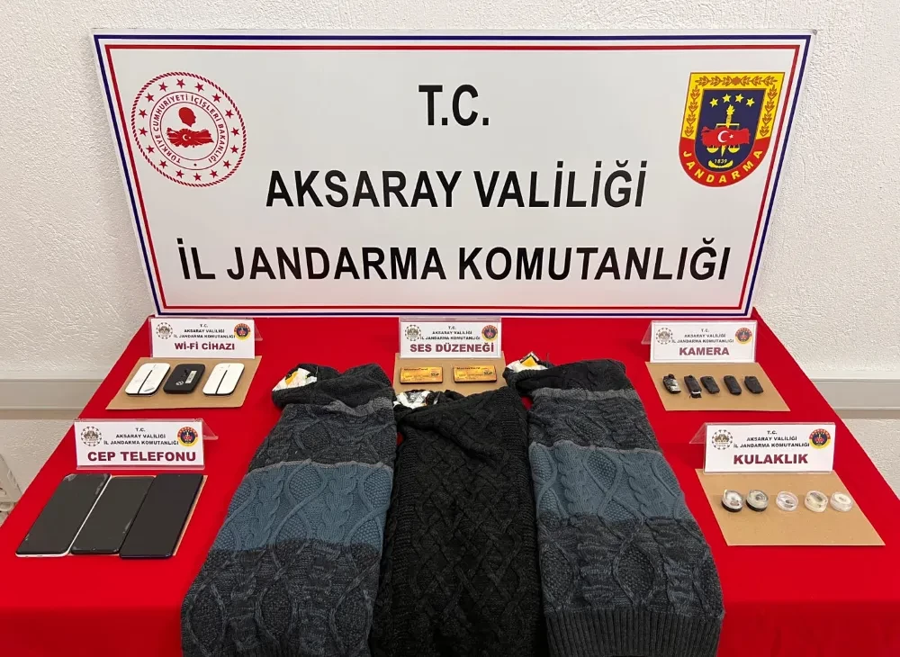 Aksaray Jandarması Ehliyet Sınavında Usulsüzlük Yapan Bir Şebekeyi Çökertti