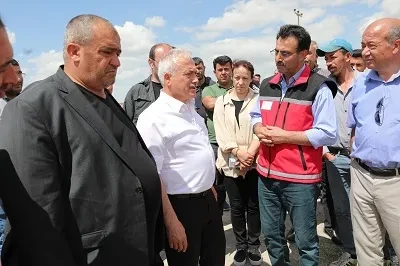 Dolu ve sağanak yağıştan etkilenen bölgelerde hasar tespit çalışmaları devam ediyor